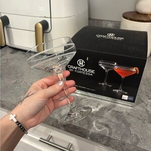 Crafthouse Clear Glass Coupe